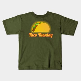 Taco Tuesday by Basement Mastermind Kids T-Shirt
